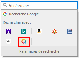 Firefox - Moteur de recherche ajouté