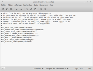 Fichier user-dirs.dirs original