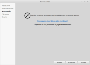 3 - Mettre à jour vers Linux Mint 18.3 -Nouveautés