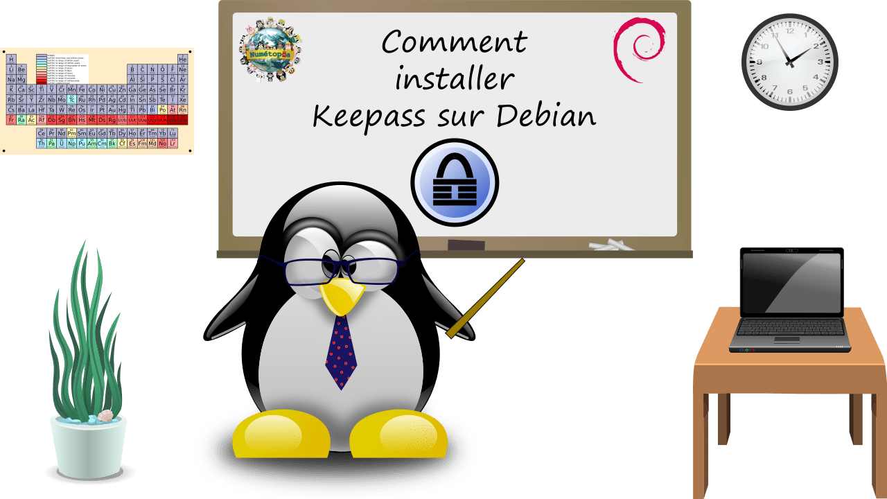 Comment installer KeePass sous Debian