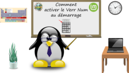Comment activer la touche Verr Num au démarrage sous Linux Mint