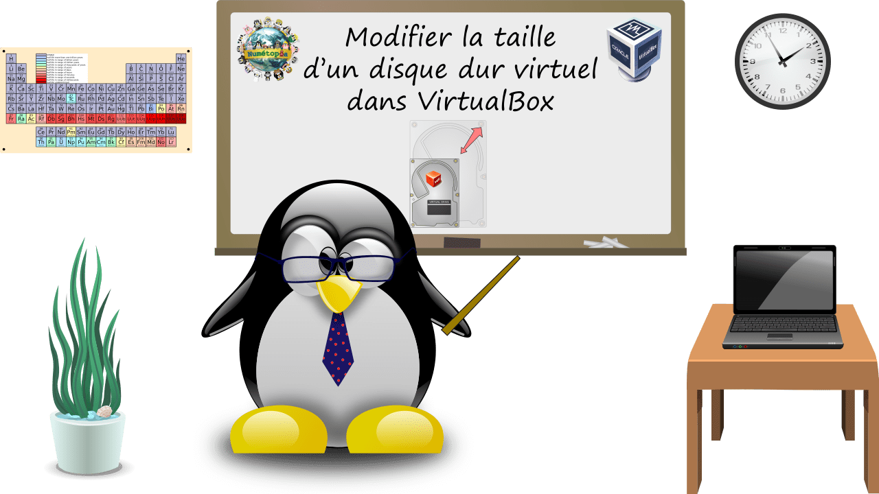 Modifier la taille d’un disque dur virtuel dans VirtualBox