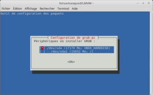 Configuration de GRUB