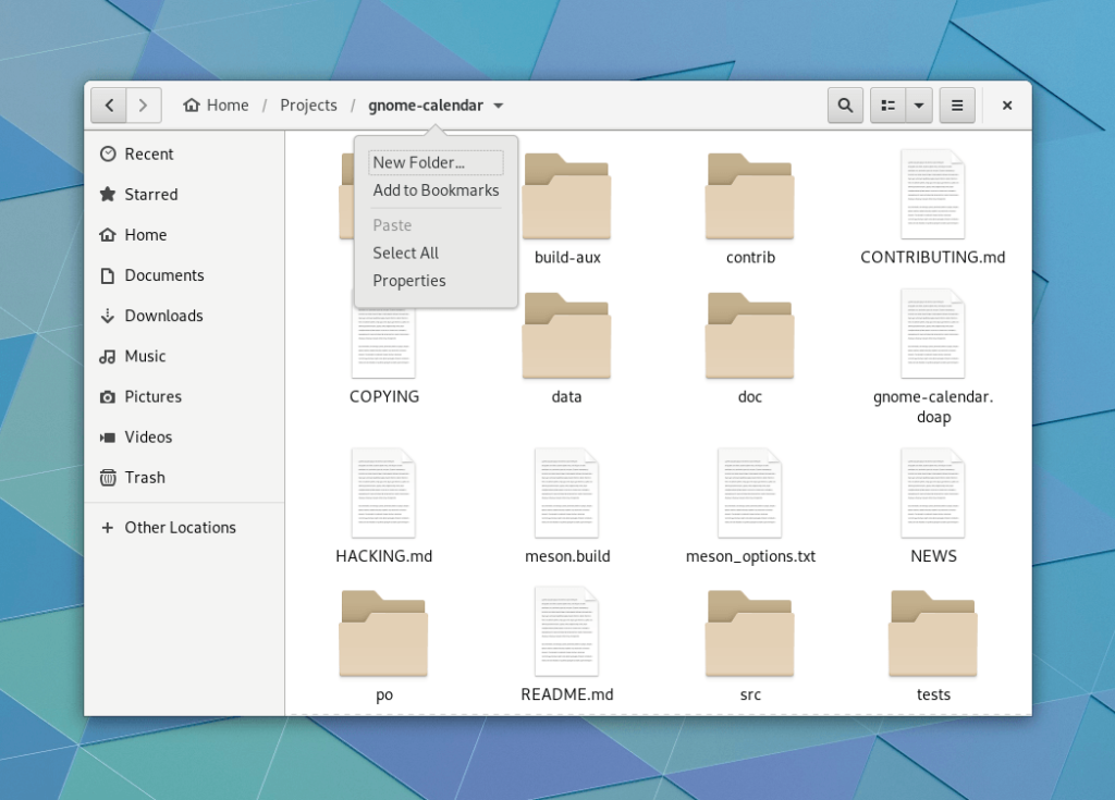 gnome 3.30 nautilus