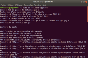 Mise à niveau vers Ubuntu 18-10 en ligne de commande - 1