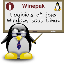 Winepak logiciels et jeux Windows sous Linux