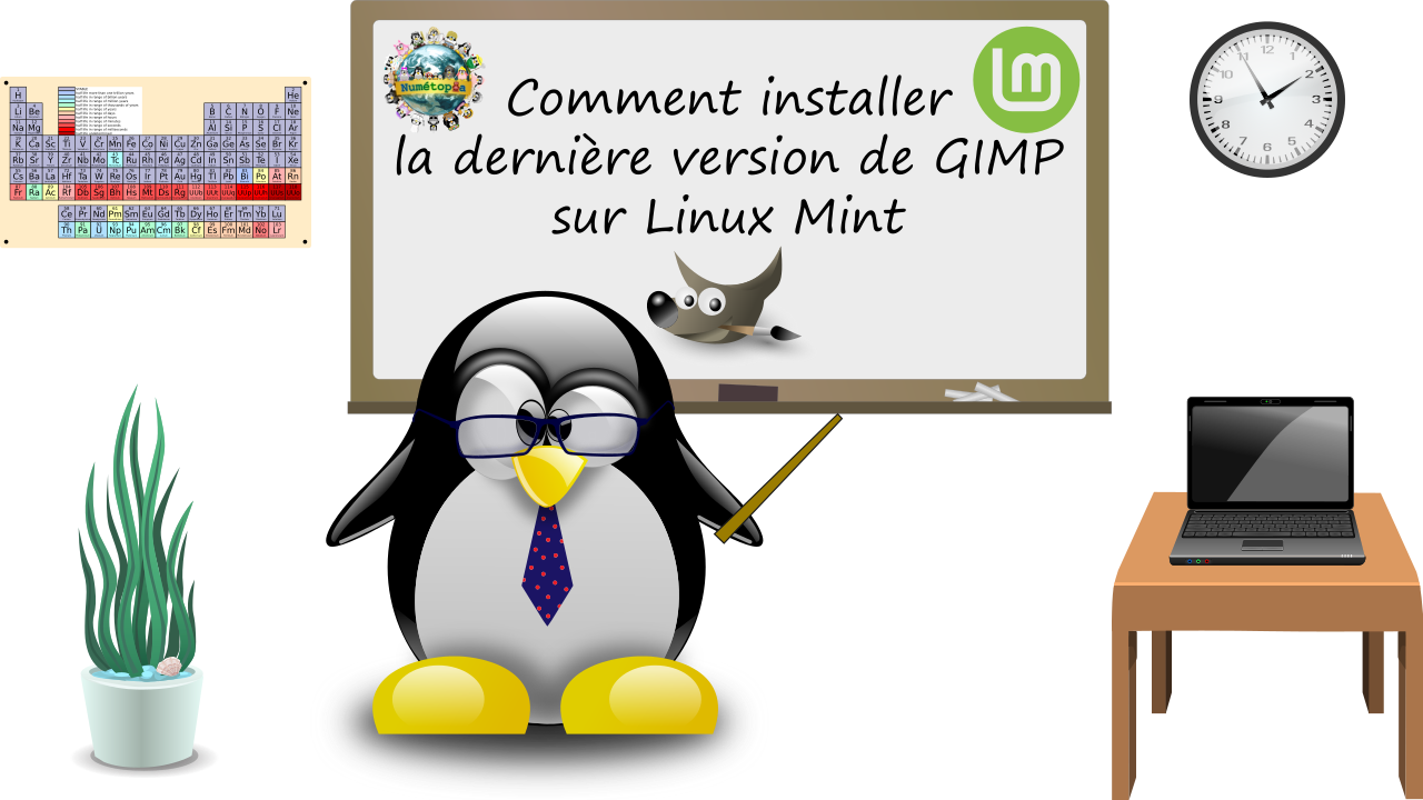 Comment installer la dernière version de GIMP sur Linux Mint