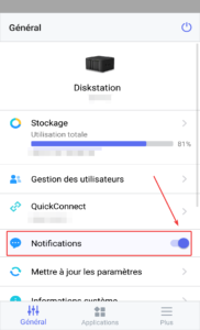 Activer notifications