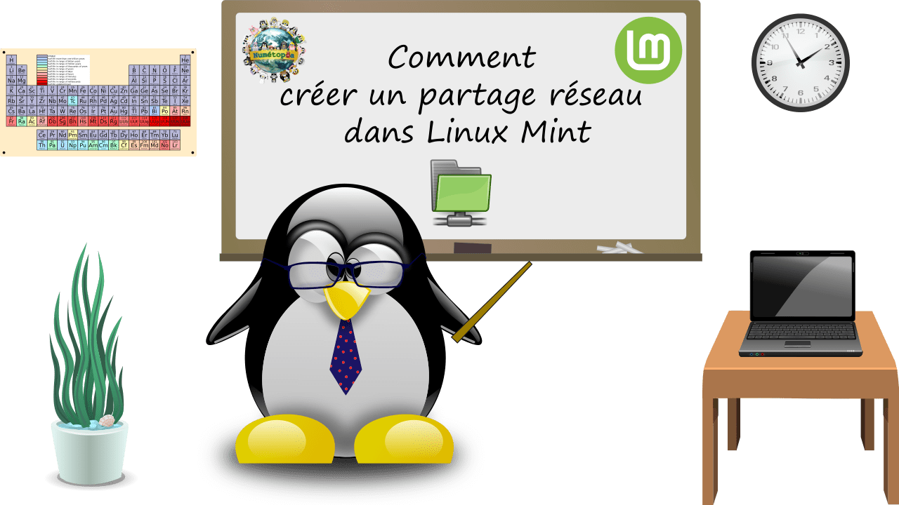 Comment créer un partage réseau dans Linux Mint