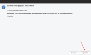 Mise à niveau vers Ubuntu 19.04 - Suppression paquets obsolètes
