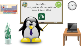 Comment installer des polices de caractères dans Linux Mint
