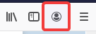 Icône compte Firefox dans barre outils