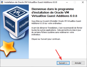 Installation additions invité virtualbox pour support USB 2 ou 3 dans la VM 1