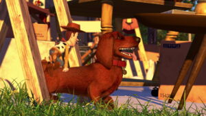 Buster, le chien d'Andy dans Toy Story