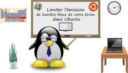 Comment limiter l’émission de lumière bleue dans Ubuntu