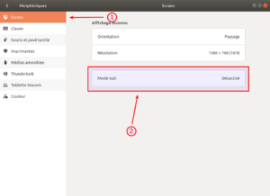 Ubuntu 18.04 - écrans