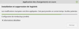 Installation de la mise à jour vers Linux Mint 19.2