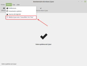 mettre a jour vers Linux Mint 19.2