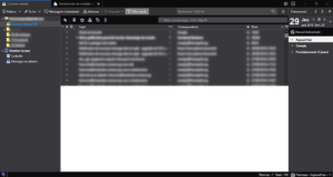 Mode sombre dans Thunderbird 68