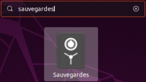 Lanceur Sauvegardes