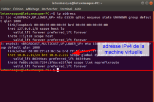 ip address Linux