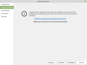 2 - Mise à jour vers Linux Mint 19.3 - Notes de version