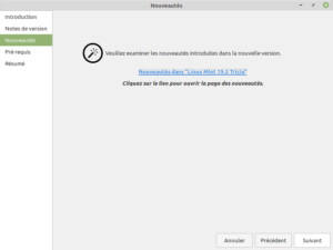 3 - Mise à jour vers Linux Mint 19.3 - Nouveautés