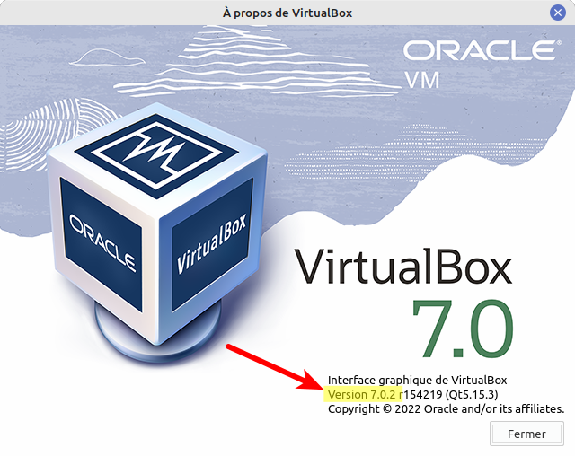 À propos de VirtualBox 7