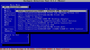 Hardware detection tool