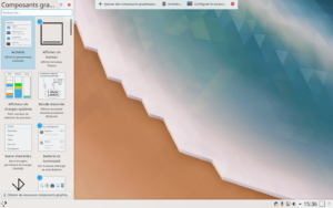 Personnaliser la disposition dans KDE Plasma 5.18