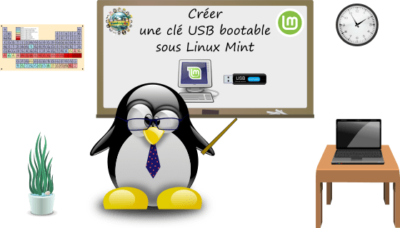 thumbnail créer une clé USB Bootable sous Linux Mint