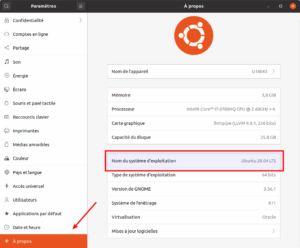 A propos Ubuntu 20.04 LTS