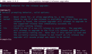 fichier release-upgrades dans Ubuntu 18.04