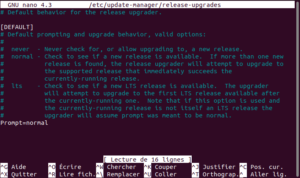 fichier release-upgrades dans Ubuntu 19.10