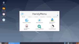 handymeny dans debian-facile