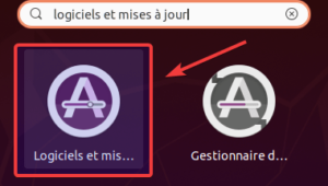 lanceur logiciels et mises à jour