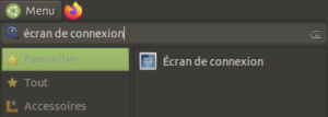 écran de connexion Ubuntu Mate