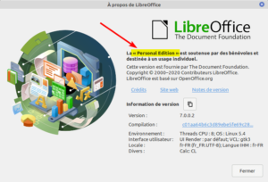 a propos LibreOffice 7 RC1