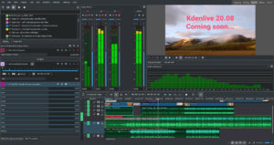 layout audio kdenlive