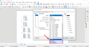 padding pour les listes numérotés dans LibreOffice 7.0