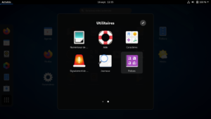 Dossier applications Gnome 3.38