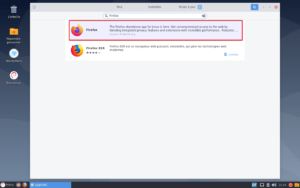 installation firefox depuis flathub