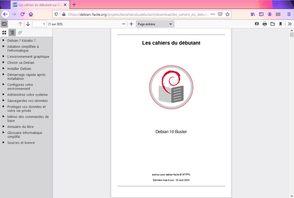 Lecteur PDF Firefox