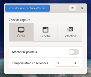 Outil Capture d'écran