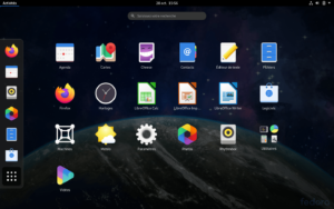 Menu application gnome