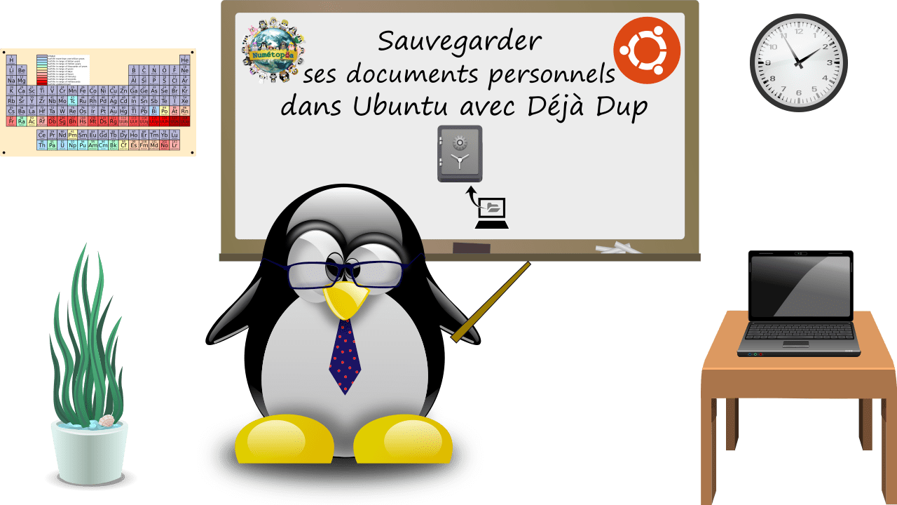Comment sauvegarder ses documents personnels dans Ubuntu avec Déjà Dup