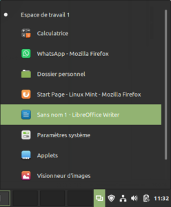 window-quick-list dans Cinnamon 4.8