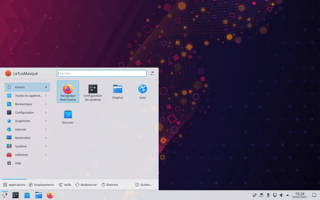 KDE Plasma 5.21