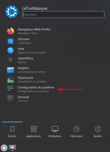 Kubuntu - configuration système