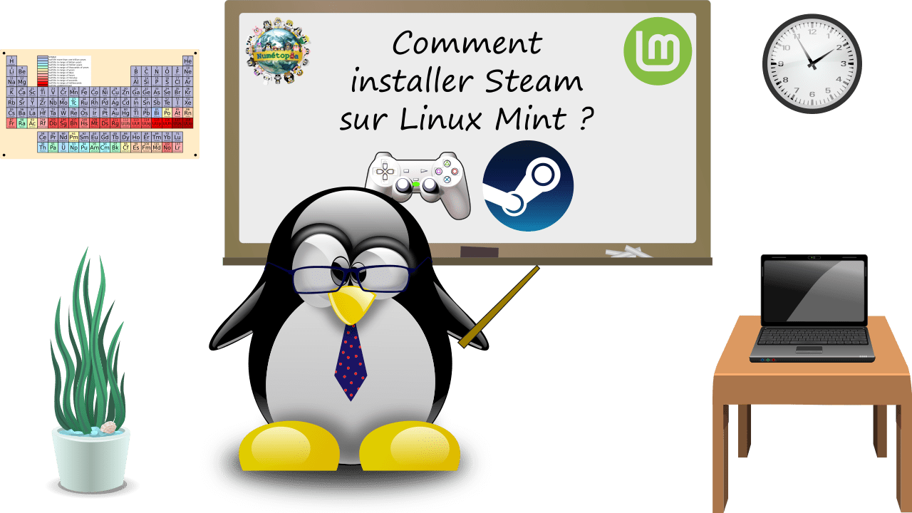 Comment installer Steam sur Linux Mint
